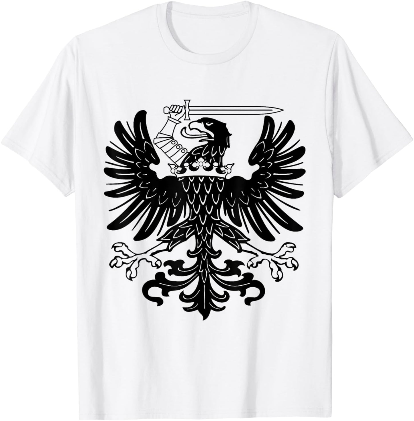 Flag of Prussia Prussian German Germany T-Shirt - T-Shirt | White