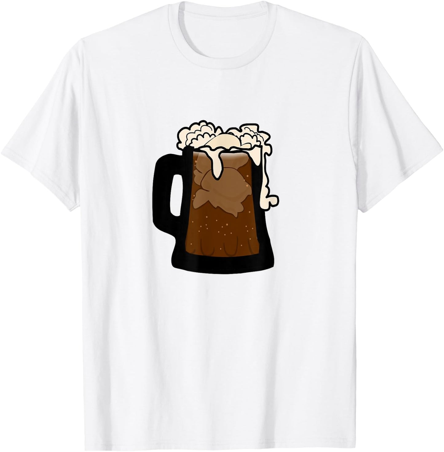 Root Beer Float T-Shirt - T-Shirt | White