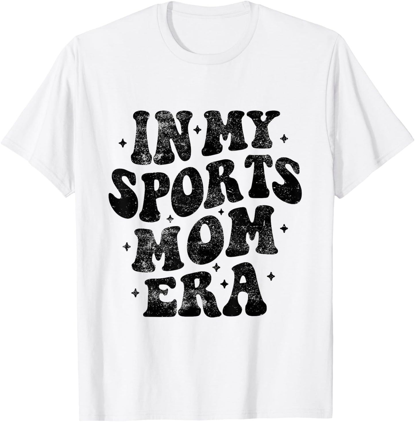In My Sports Mom Era Funny Mothers Day Sport T-Shirt - T-Shirt | White