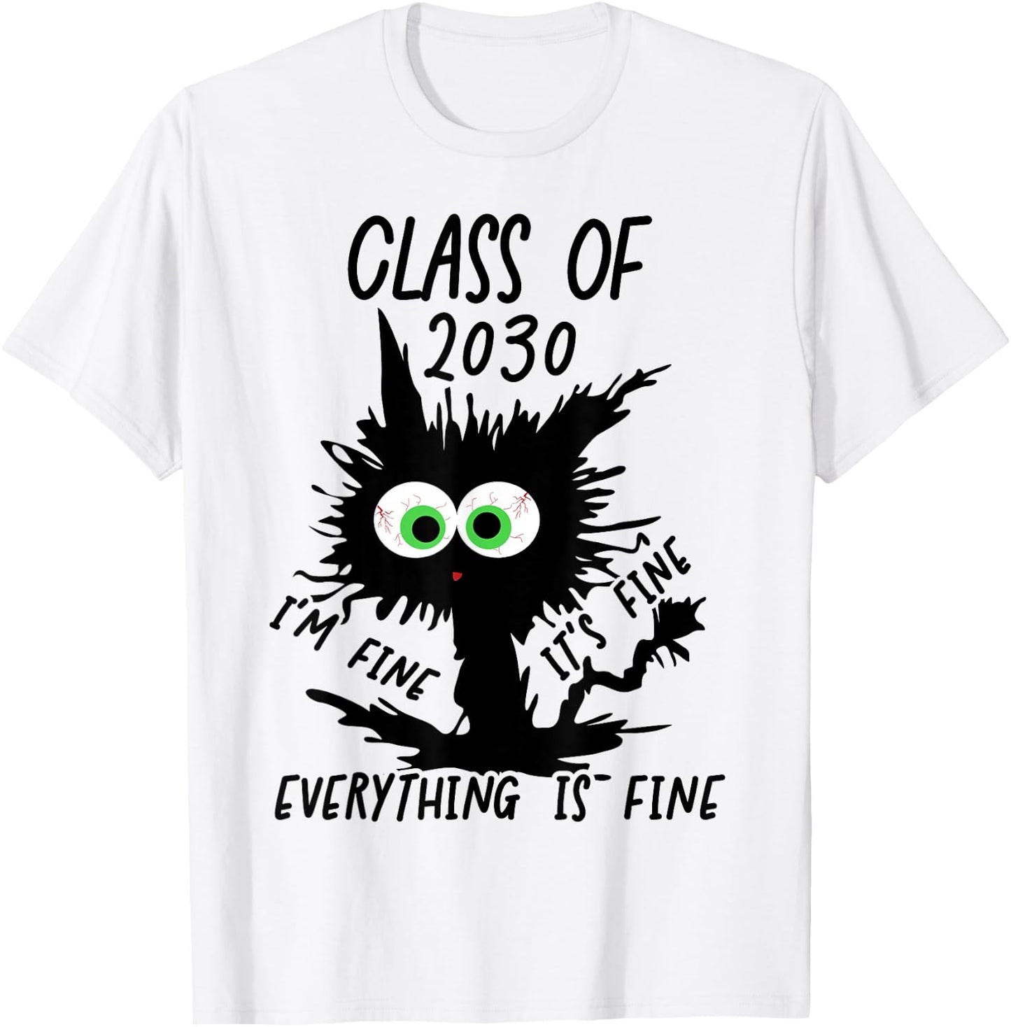 Class Of 2030 T-Shirt - T-Shirt | White