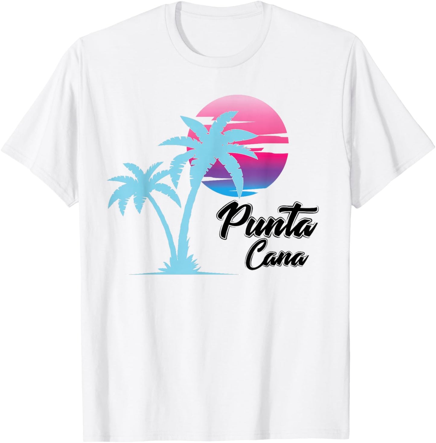 Punta Cana Shirt | Cool Dainty Beach Lovers Gift T-Shirt - T-Shirt | White