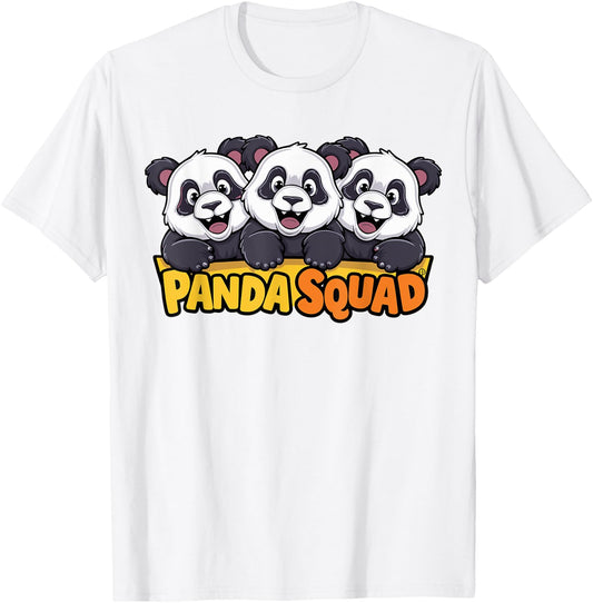 Panda Squad for Panda Lover Shirt | Cool Panda T-Shirt - T-Shirt | White