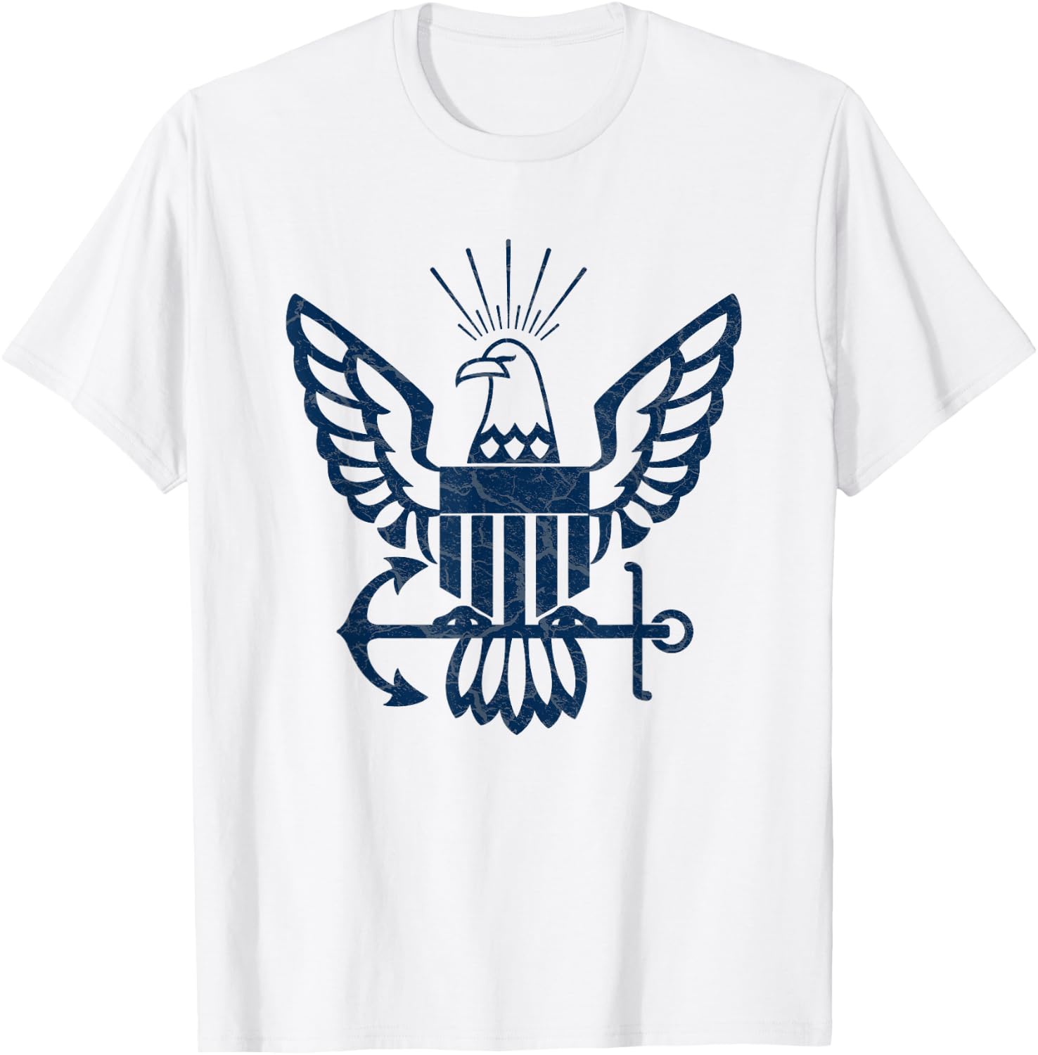 U.s. Navy Logo T-Shirt - T-Shirt | White