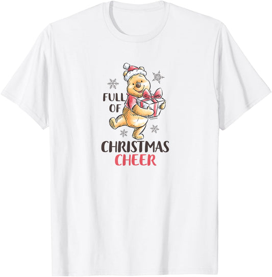 Winnie the Pooh - Full of Christmas Spirit T-Shirt - T-Shirt | White
