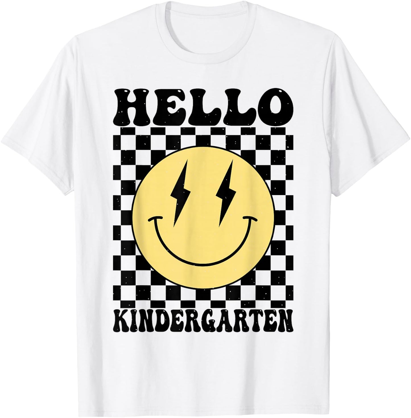 Hello Kindergarten First Day of School Kindergarten Boys Kid T-Shirt - T-Shirt | White