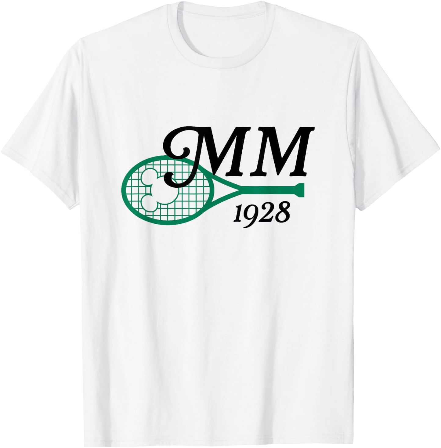 Disney Mickey And Friends 1928 Tennis Club Big Chest Logo T-Shirt - T-Shirt | White