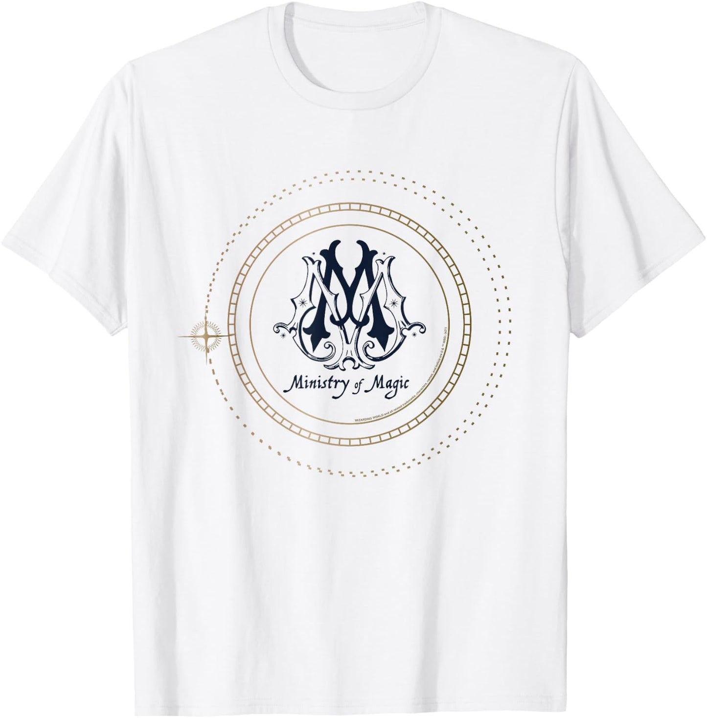 Harry Potter Ministry of Magic Emblem T-Shirt - T-Shirt | White