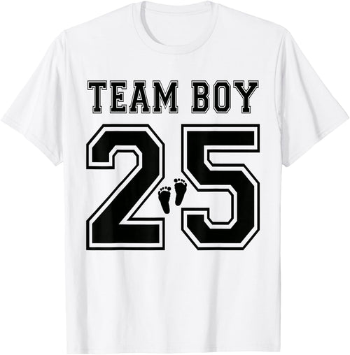 Team Boy 2025 Gender Reveal Boy Baby Shower Adoption