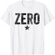 Vintage Grunge Alternative Zero Star 90s Rock Music T-Shirt - T-Shirt | White