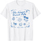 Summer I Turned Fifty 50th Birthday Seashell Coastal Beach T-Shirt - T-Shirt | White