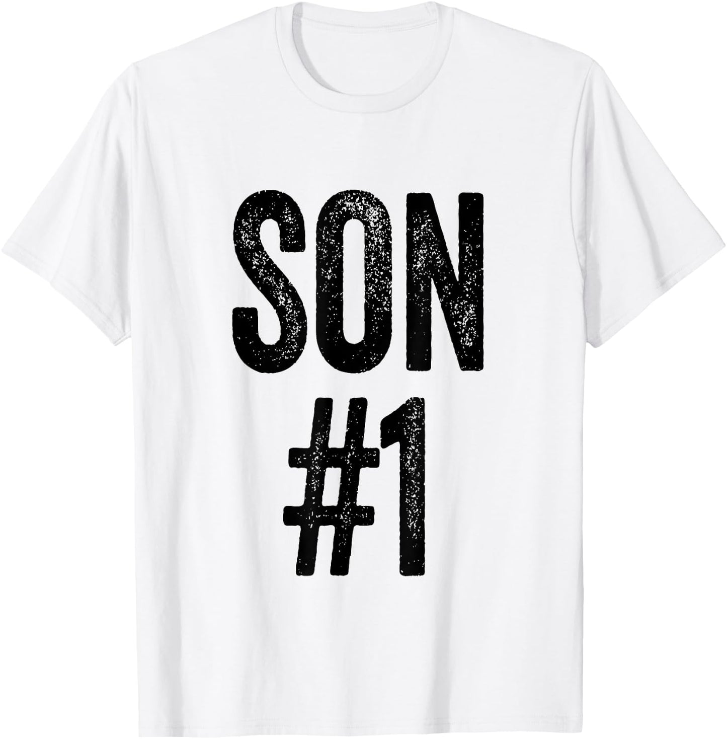 Number 1 Son T-Shirt - T-Shirt | White