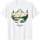 North Cascades National Park Washington Retro Vintage T-Shirt - T-Shirt | White
