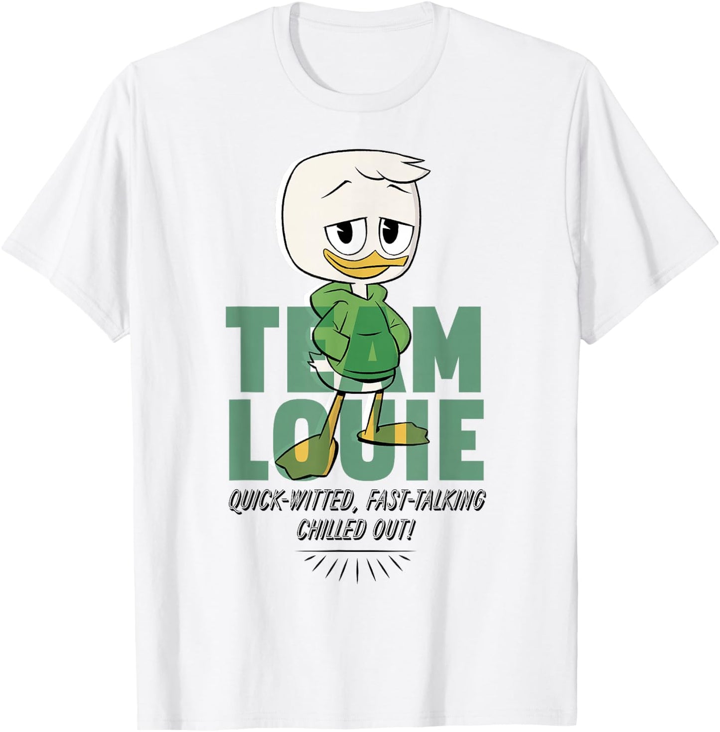 Disney DuckTales Team Louie Quick-Witted Fast-Talking T-Shirt - T-Shirt | White