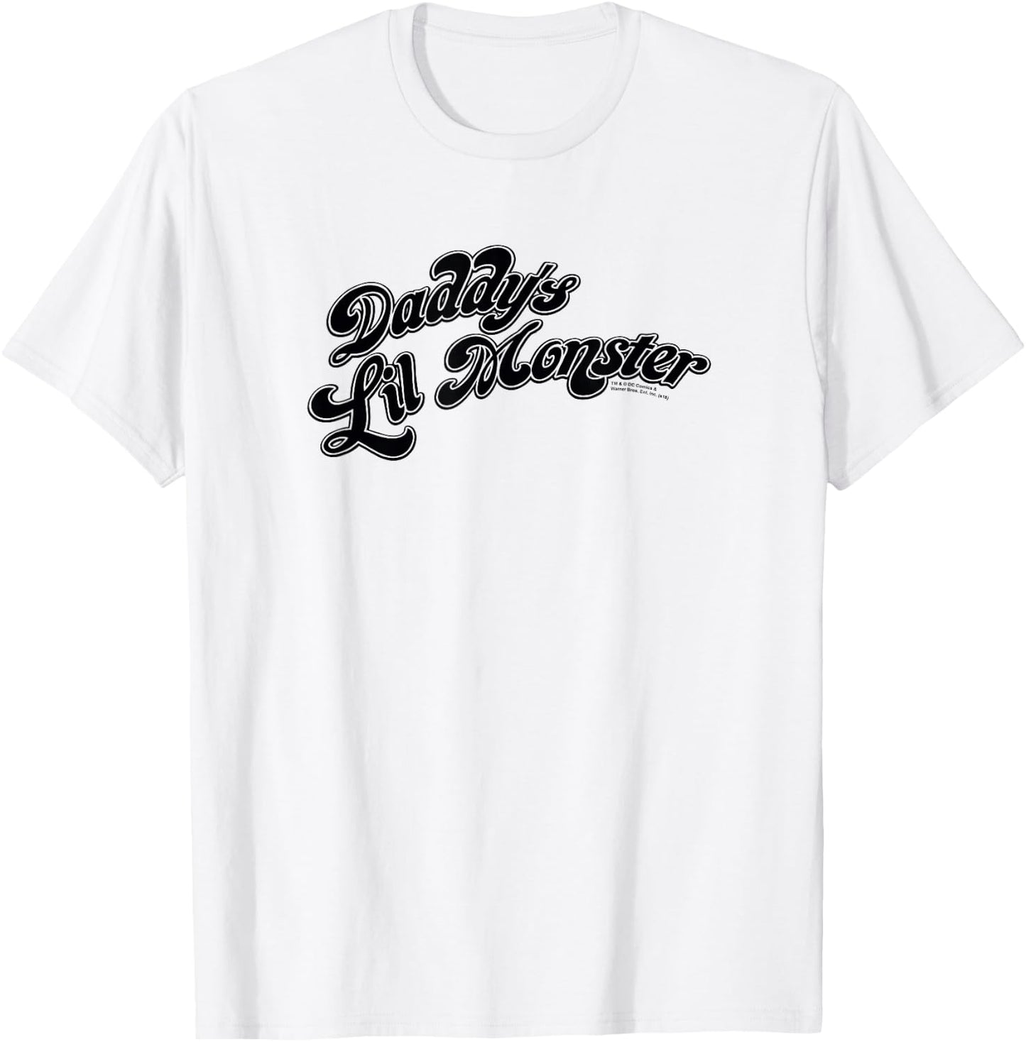 Suicide Squad Harley Quinn Daddy's Lil' Monster T-Shirt - T-Shirt | White