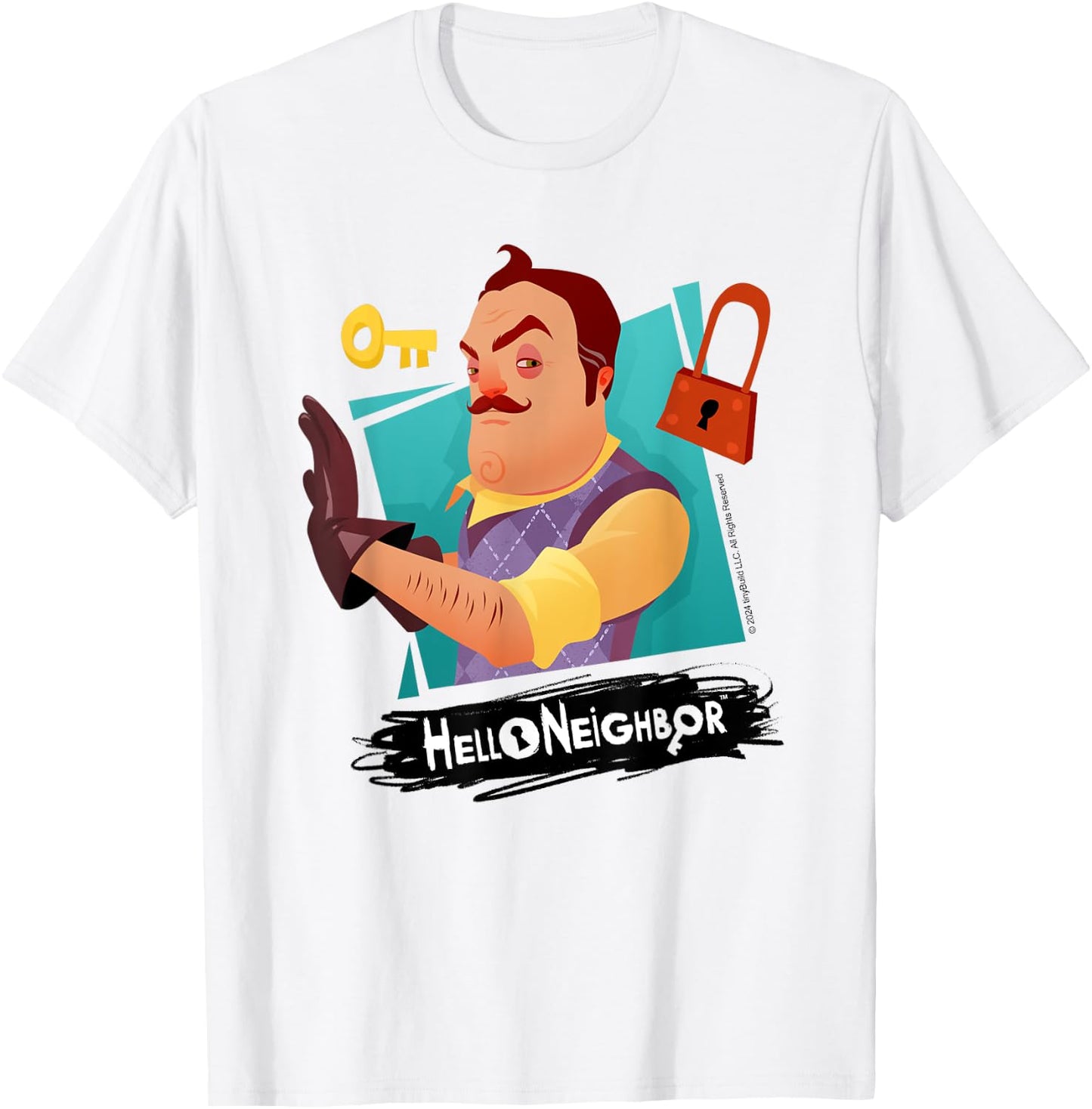 Hello Neighbor - Game Related Designs T-Shirt - T-Shirt | White