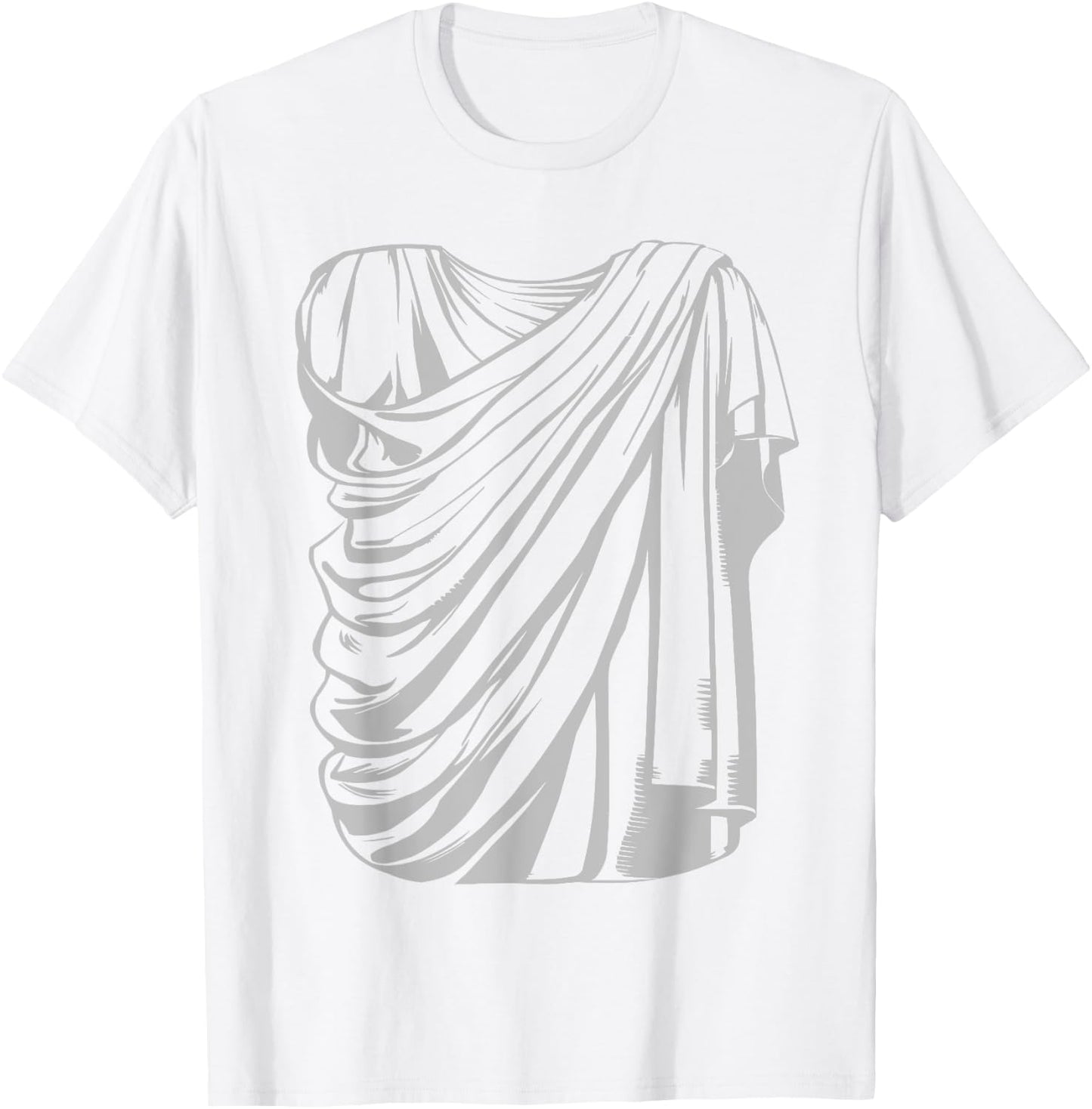 Toga Costume Funny Greek Toga Party Halloween Matching Group T-Shirt - T-Shirt | White