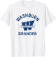 Washburn University Ichabods Arched Grandpa T-Shirt - T-Shirt | White