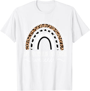 supraventricular tachycardia SVT Awareness Wear Red Rainbow T-Shirt - T-Shirt | White