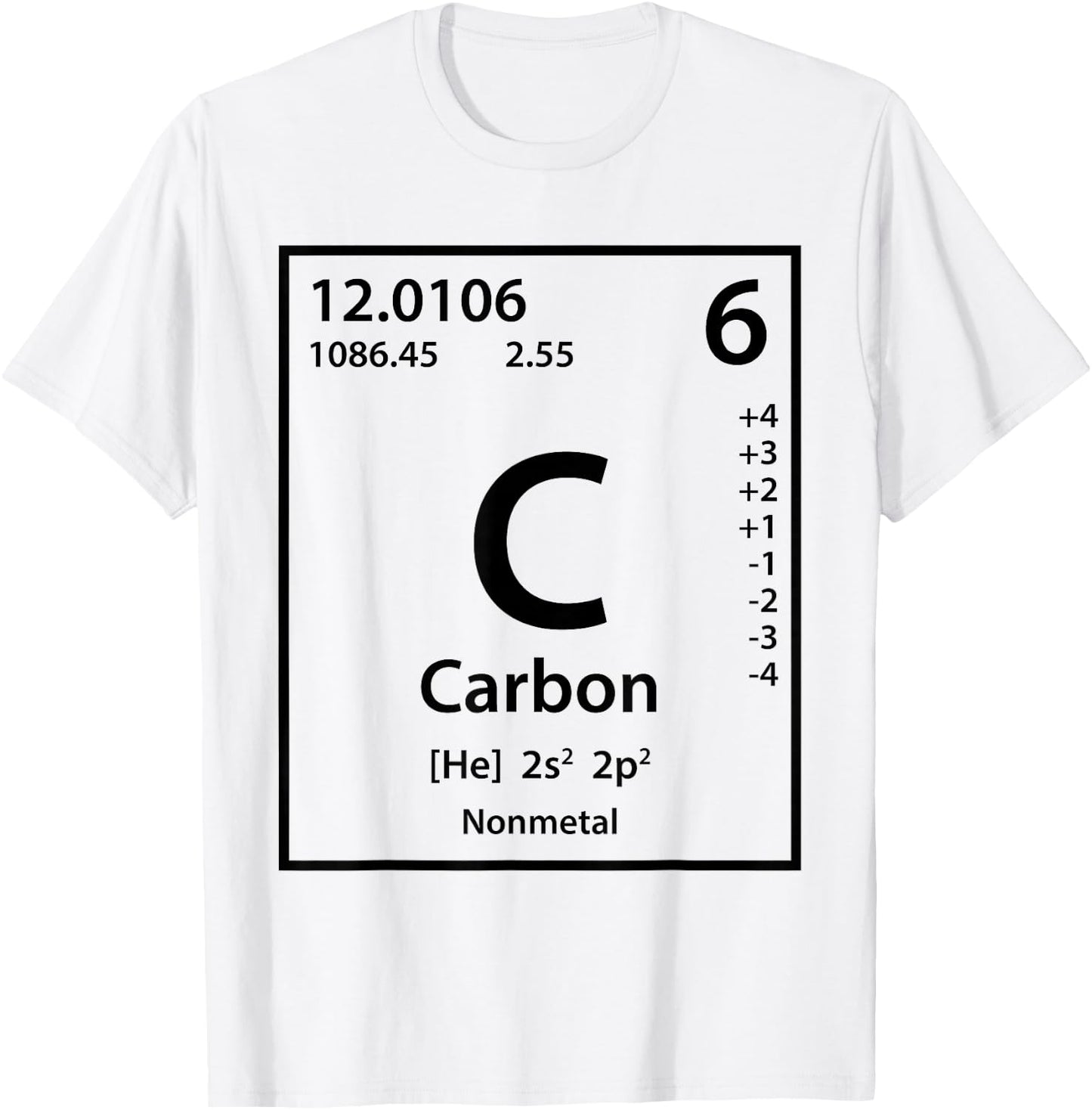 Carbon Element (black) T-Shirt - T-Shirt | White
