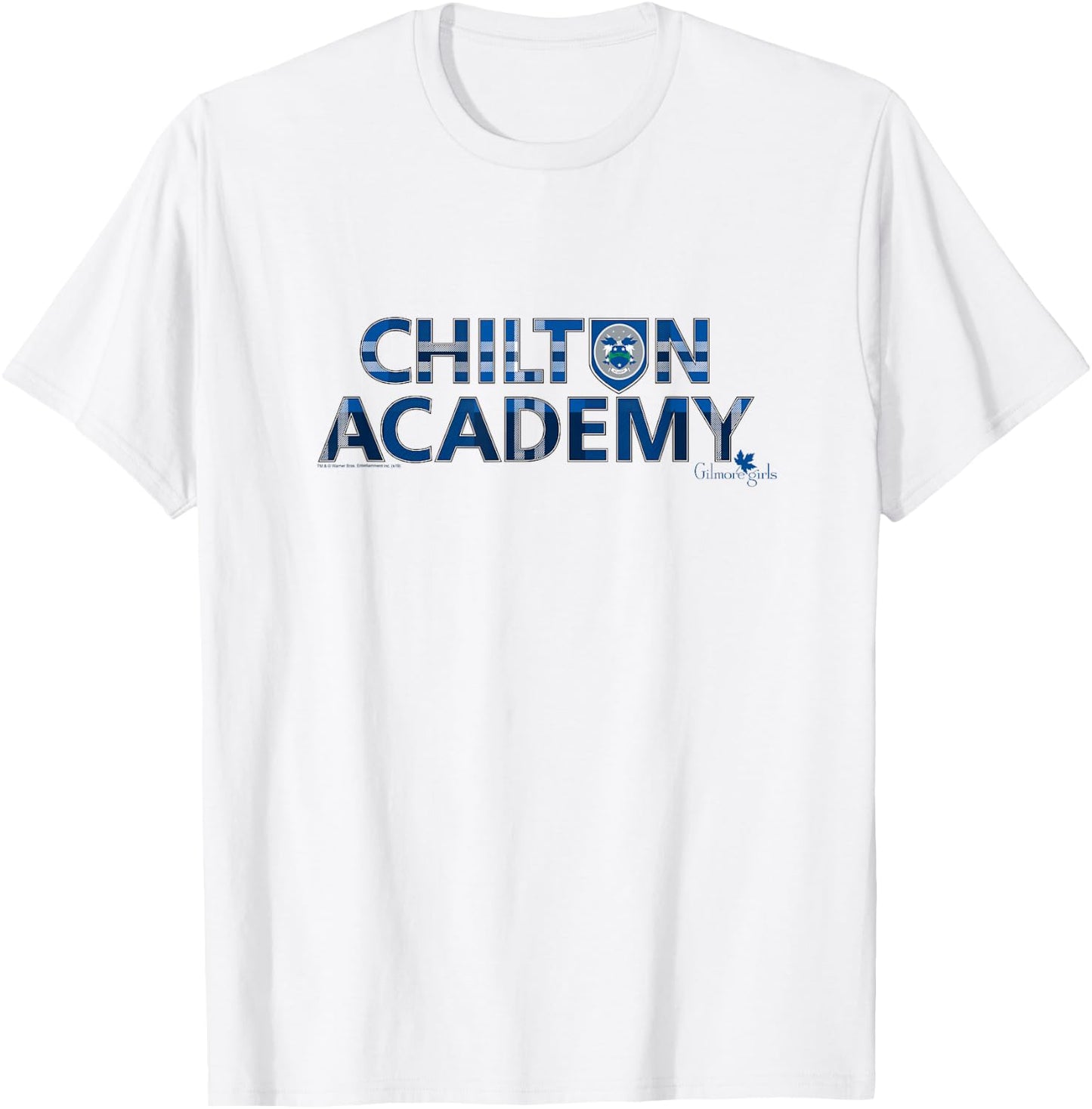 Gilmore Girls Chilton Academy Logo T-Shirt - T-Shirt | White