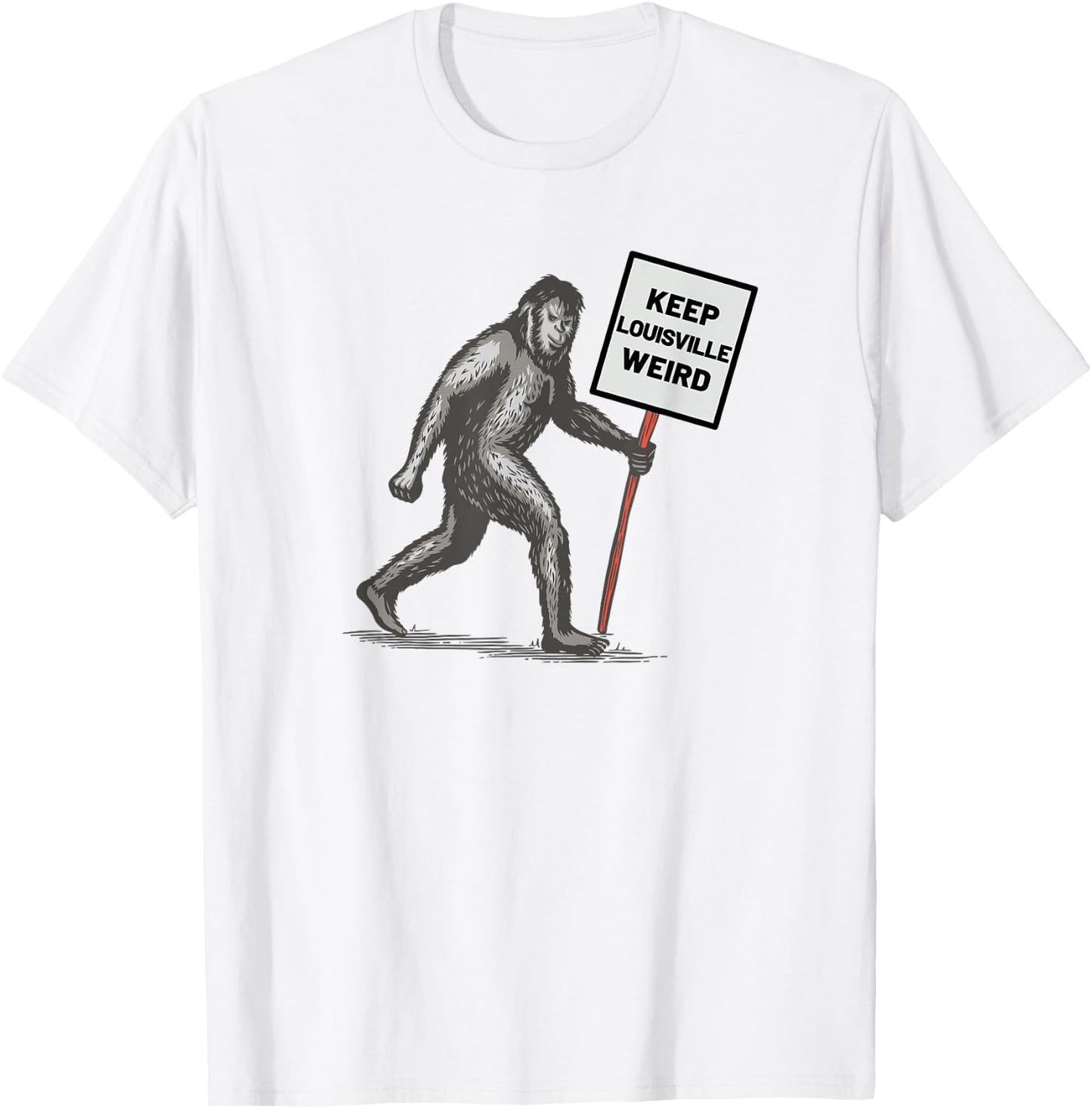 Keep Louisville Weird T-Shirt - T-Shirt | White