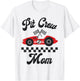 Two Fast Birthday Racing Car Mom Of The Birthday Boy Party T-Shirt - T-Shirt | White