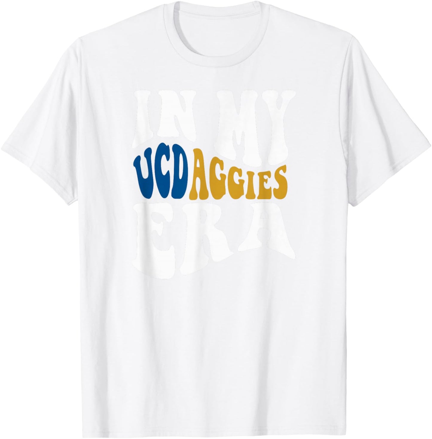 UC Davis Aggies Era Gray Officially Licensed T-Shirt - T-Shirt | White