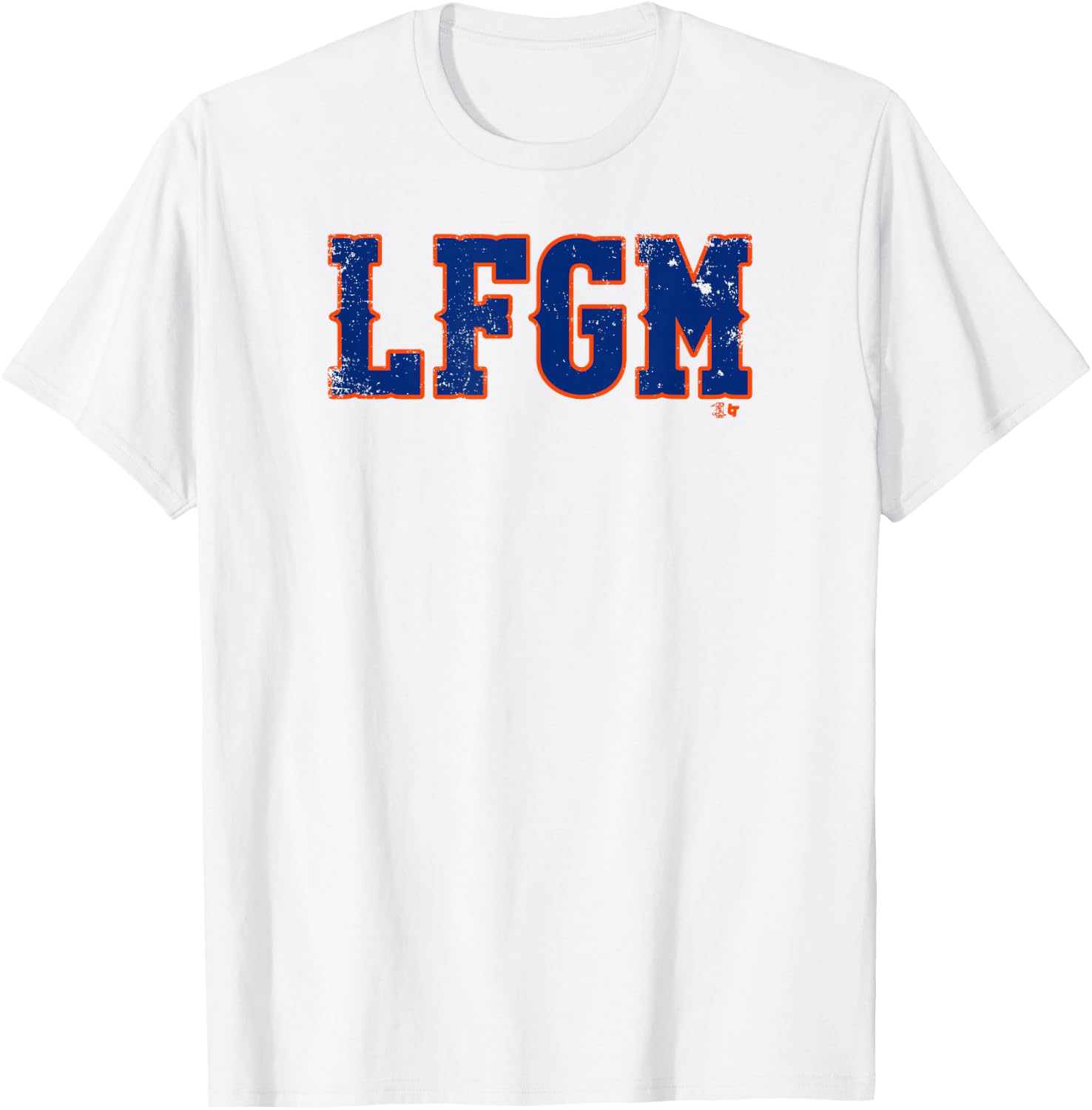 Pete Alonso - LFGM - New York Baseball T-Shirt - T-Shirt | White