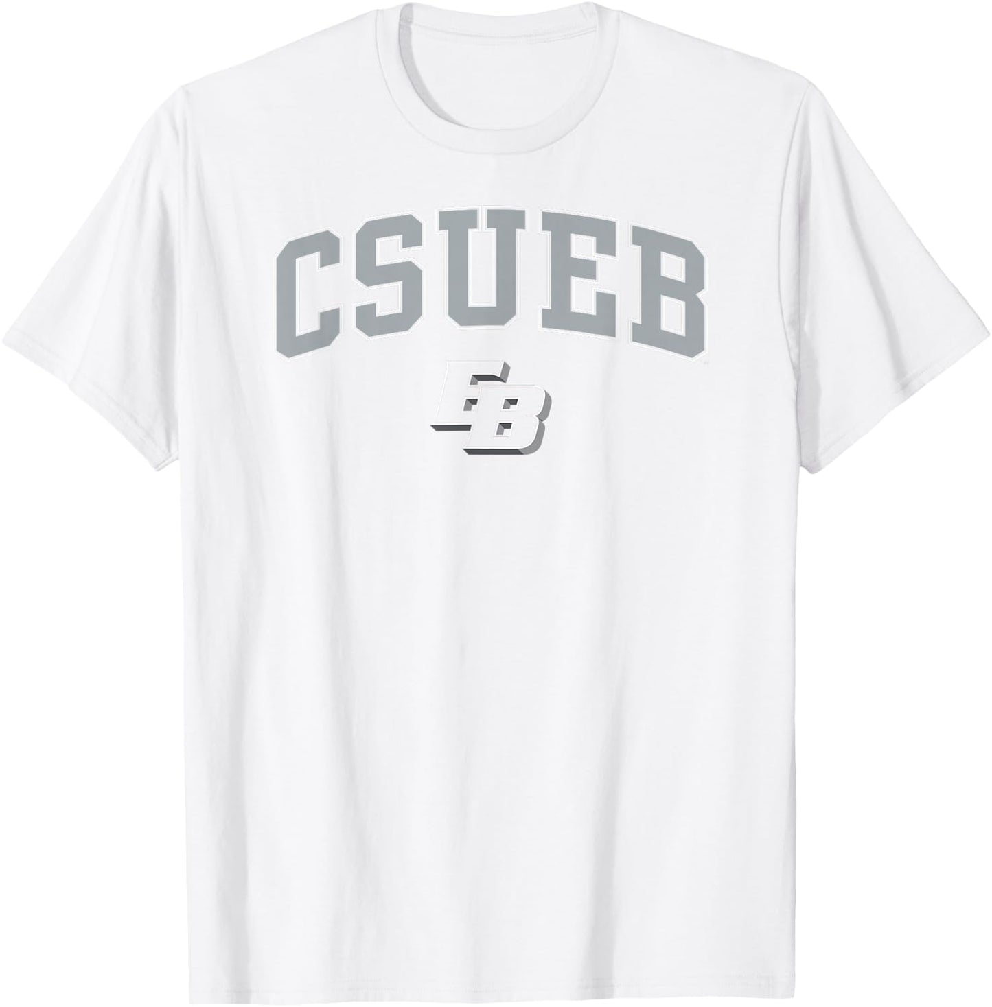 Cal State East Bay Pioneers Arch Over Red T-Shirt - T-Shirt | White