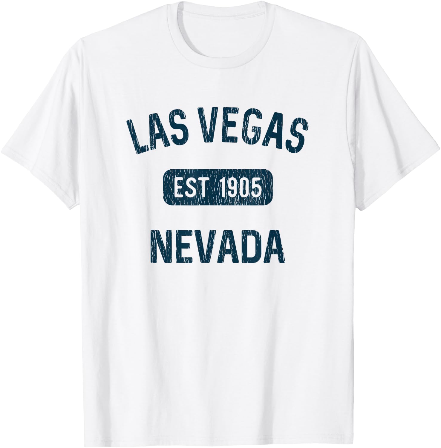 Las Vegas EST 1905 Vegas Strip Vacation Souvenir and Gifts T-Shirt - T-Shirt | White