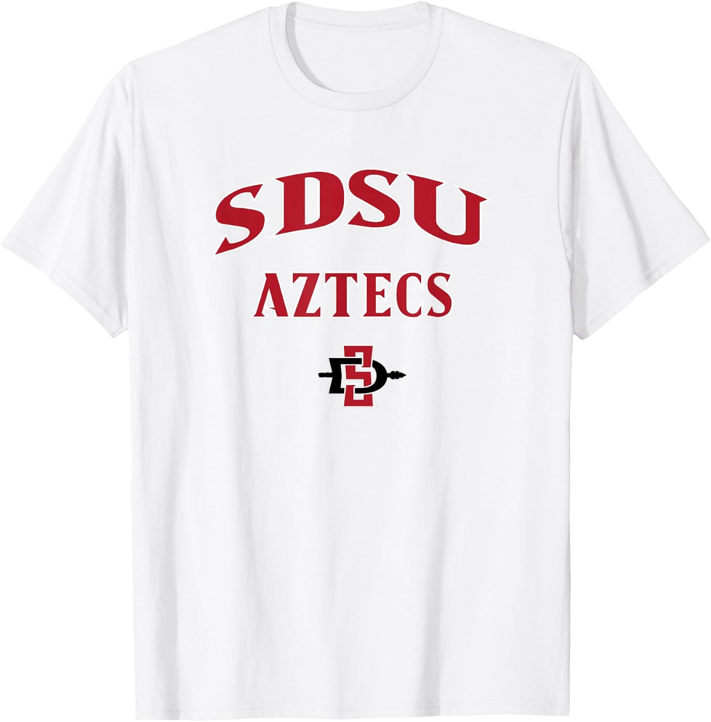 San Diego State Aztecs SDSU Gray Officially Licensed T-Shirt - T-Shirt | White