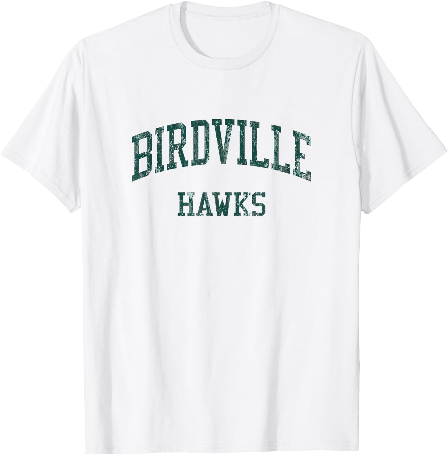 Birdville High School HS North Richland Hills TX Vintage SPO T-Shirt - T-Shirt | White