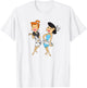 The Flintstones Wilma and Betty Stoneage Fashion T-Shirt - T-Shirt | White