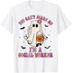 You Can't Scare Me I'm a School Social Worker Halloween T-Shirt - T-Shirt | White