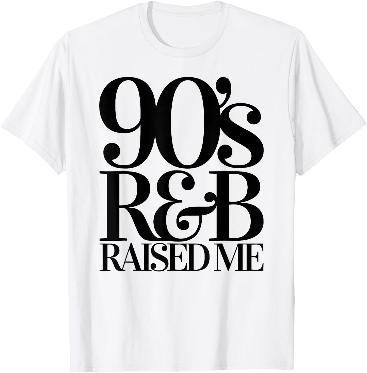 Throwback Vintage RnB Classics 90's Old School R&B T Shirt T-Shirt - T-Shirt | White