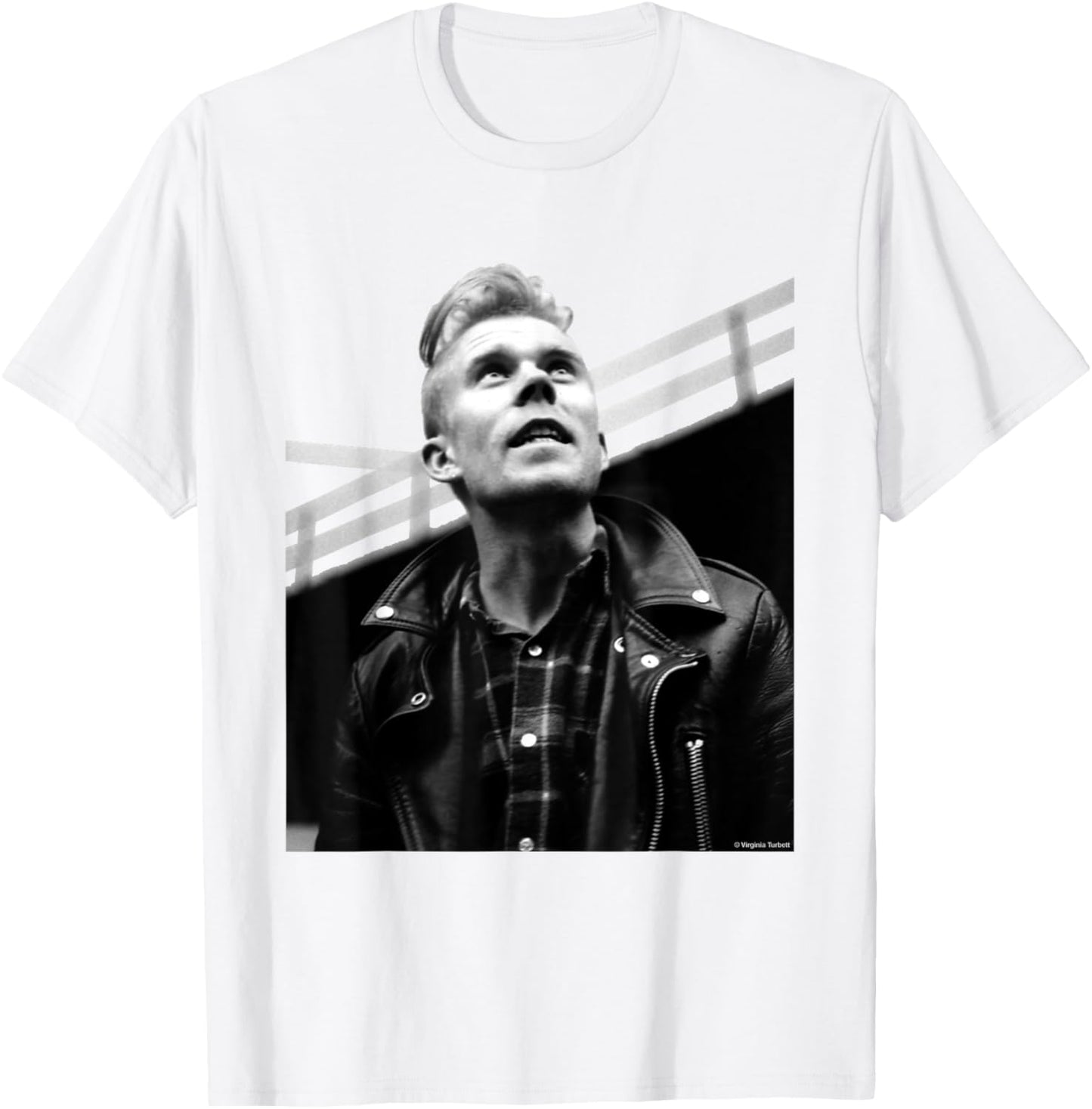 Yazoo Vince Clarke By Virginia Turbett T-Shirt - T-Shirt | White