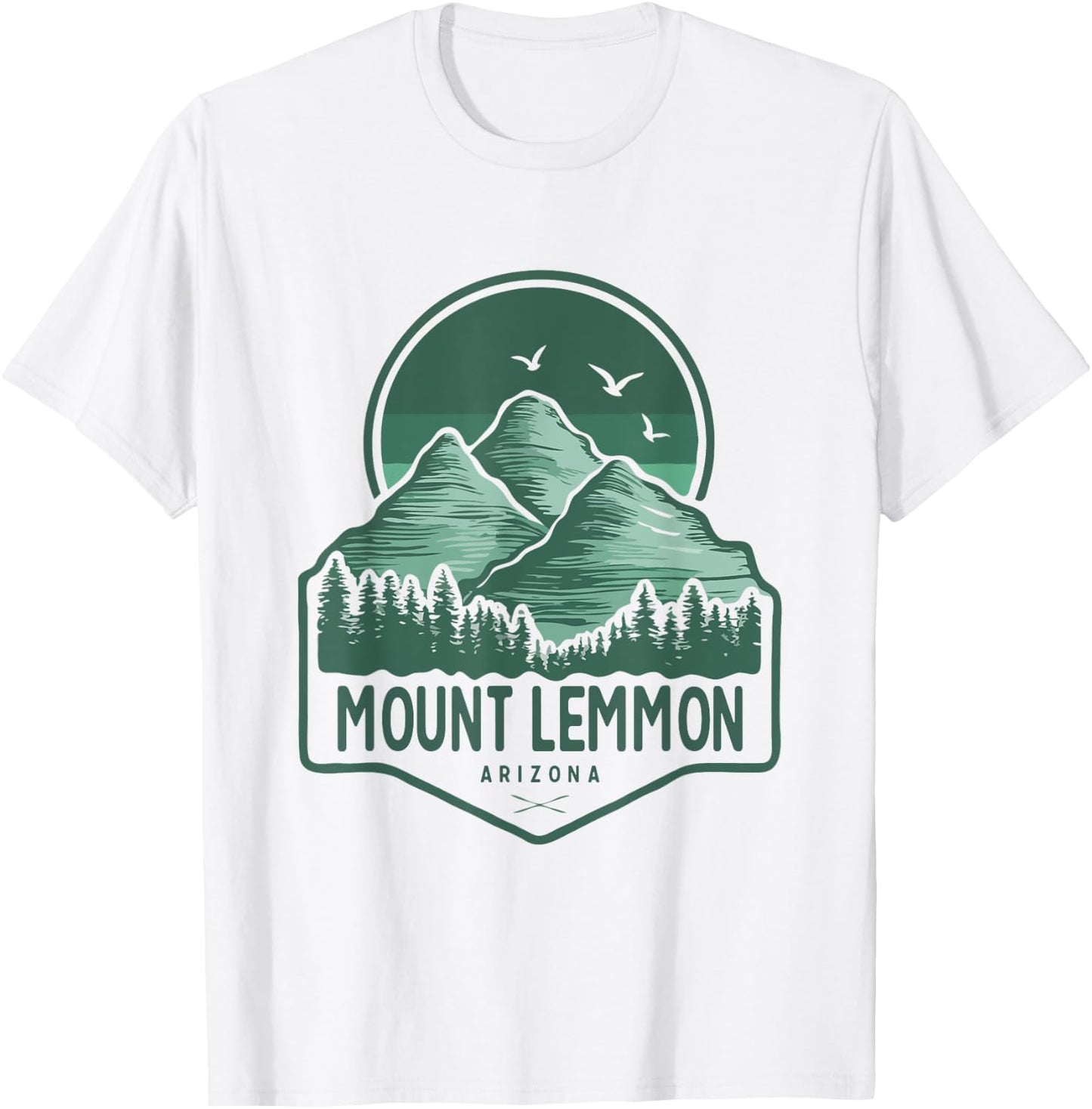 Mount Lemmon Mountains Arizona Hiking Outdoors Vintage T-Shirt - T-Shirt | White