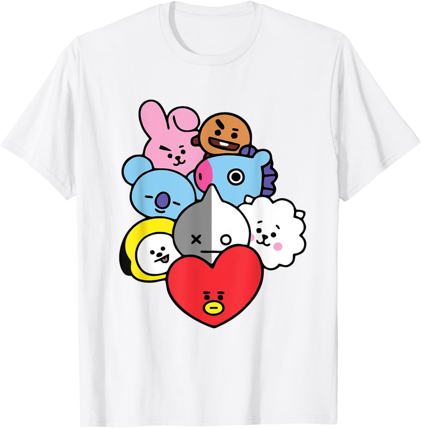 Cool K-Pop Cute Love Symbol K-Drama Korean Pop Music Fans T-Shirt - T-Shirt | White