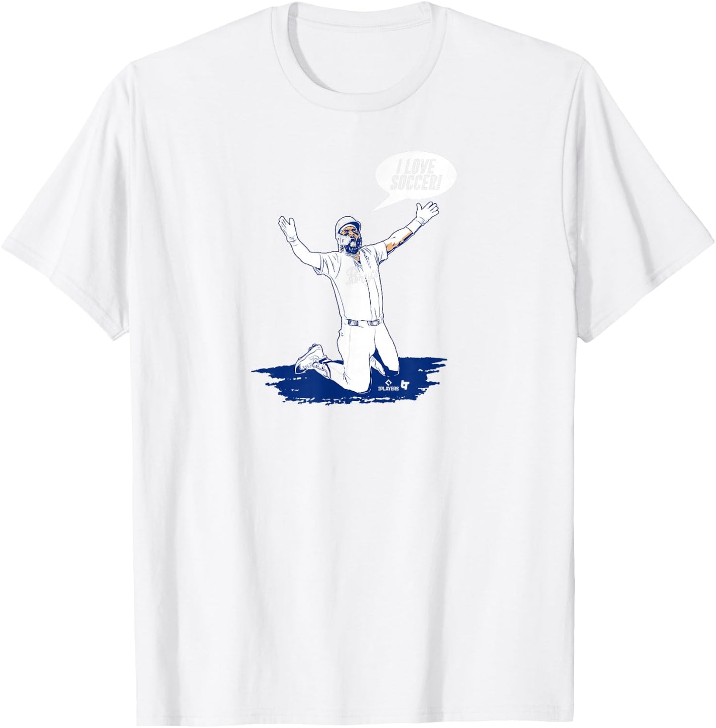 Bryce Harper - I Love Soccer - Philadelphia Baseball T-Shirt - T-Shirt | White
