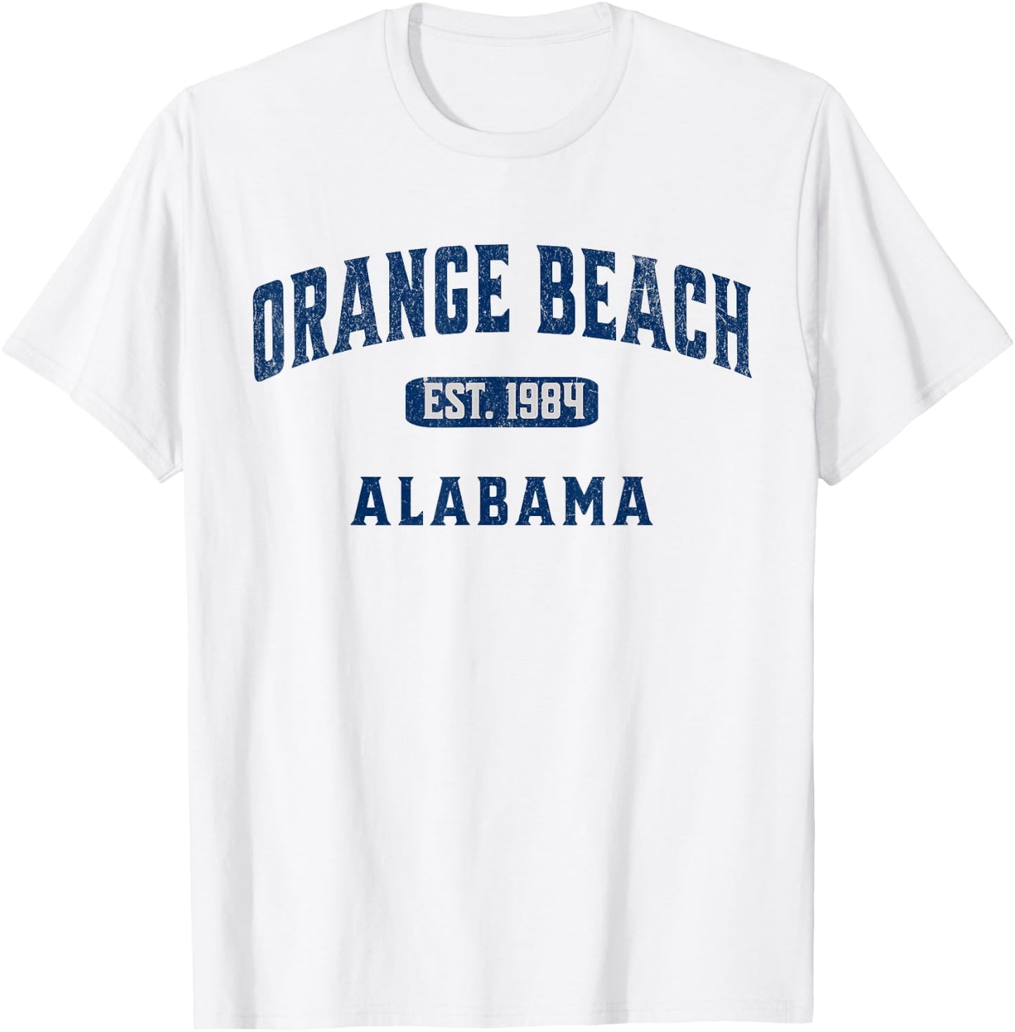 USA Vintage Merch Souvenir Visit Orange Beach Alabama Women Kids T-Shirt - T-Shirt | White