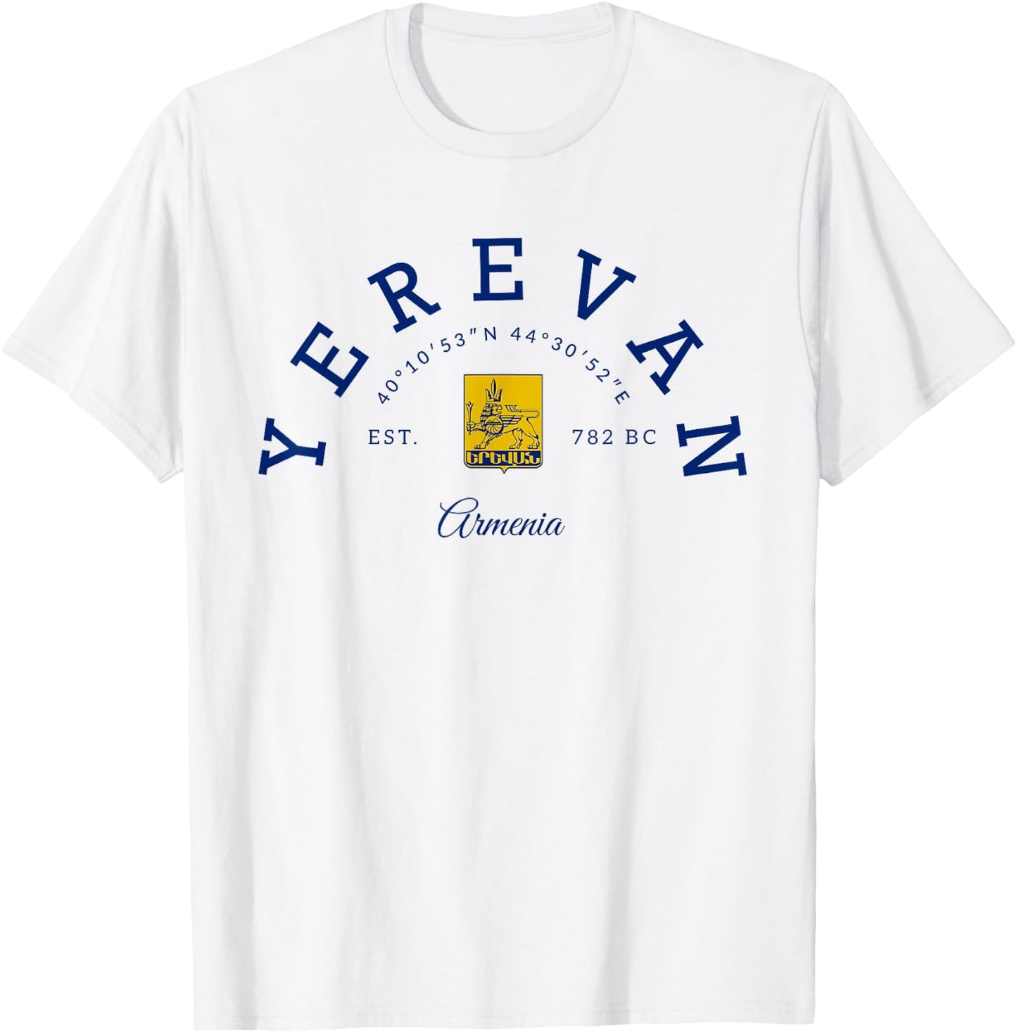 Yerevan Armenia vacation Armenia capital Armenian friend T-Shirt - T-Shirt | White