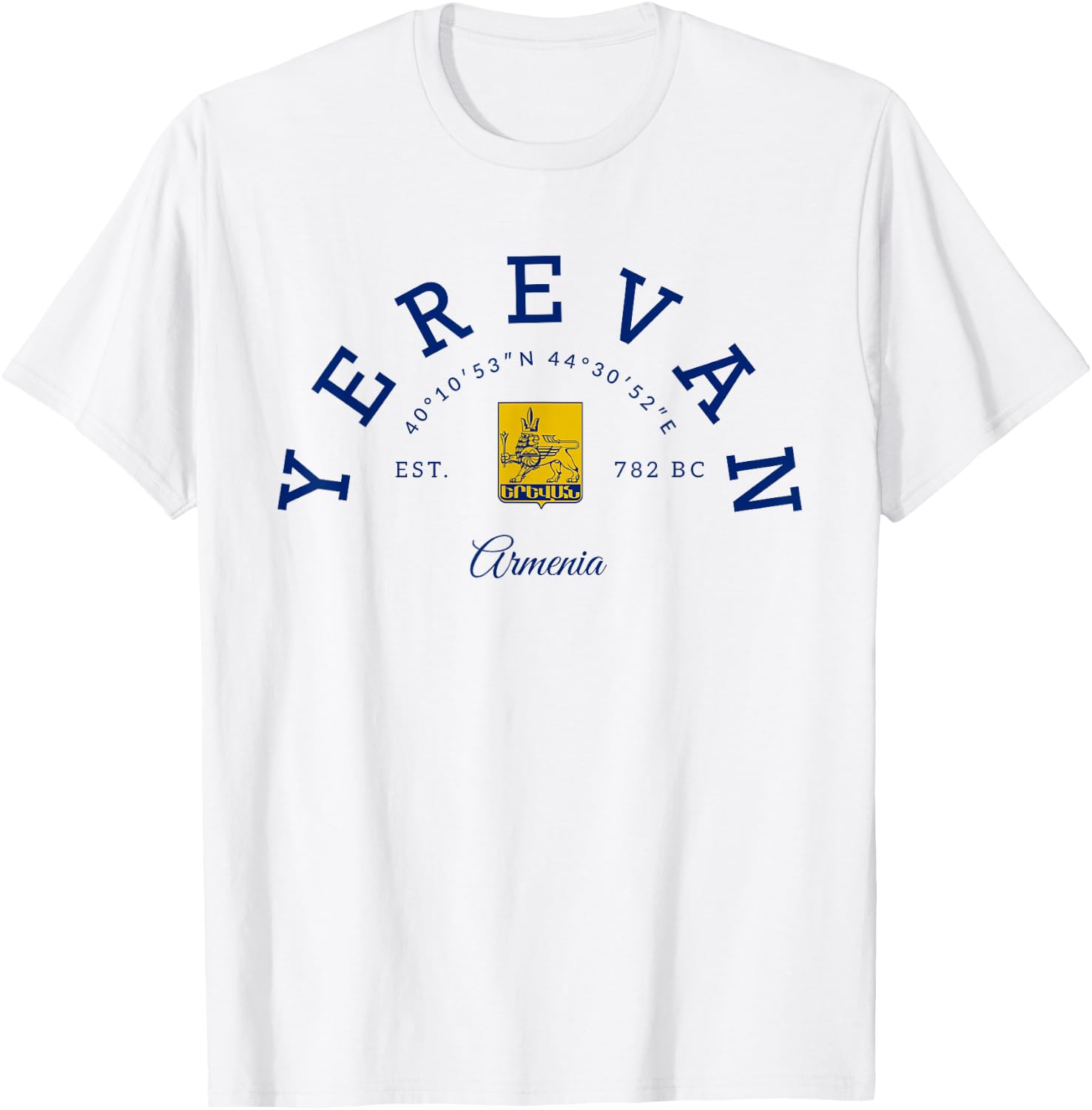 Yerevan Armenia vacation Armenia capital Armenian friend T-Shirt - T-Shirt | White