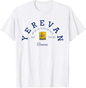 Yerevan Armenia vacation Armenia capital Armenian friend T-Shirt - T-Shirt | White