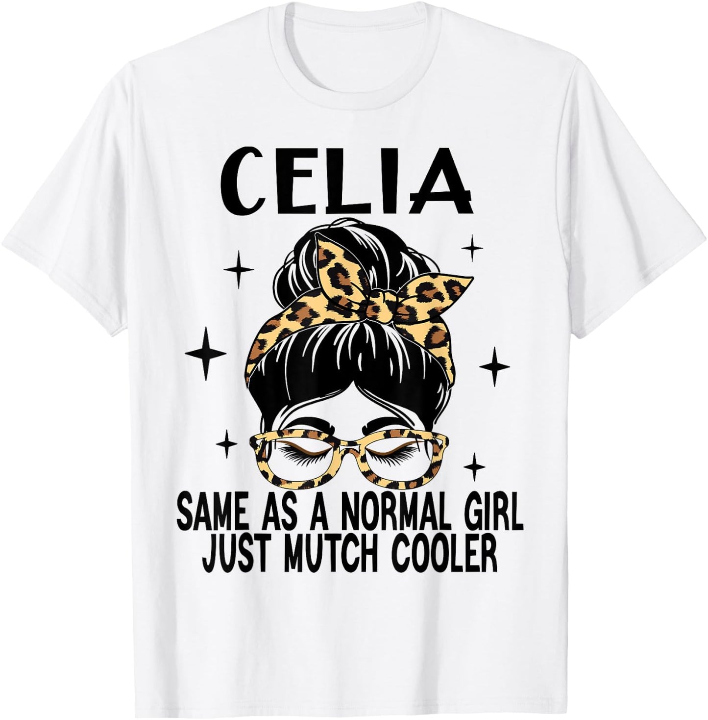 SwiftStyle Apparel CELIA Costume Cute Definition Personalized Name CELIA , Small, Grey T-Shirt - T-Shirt | White