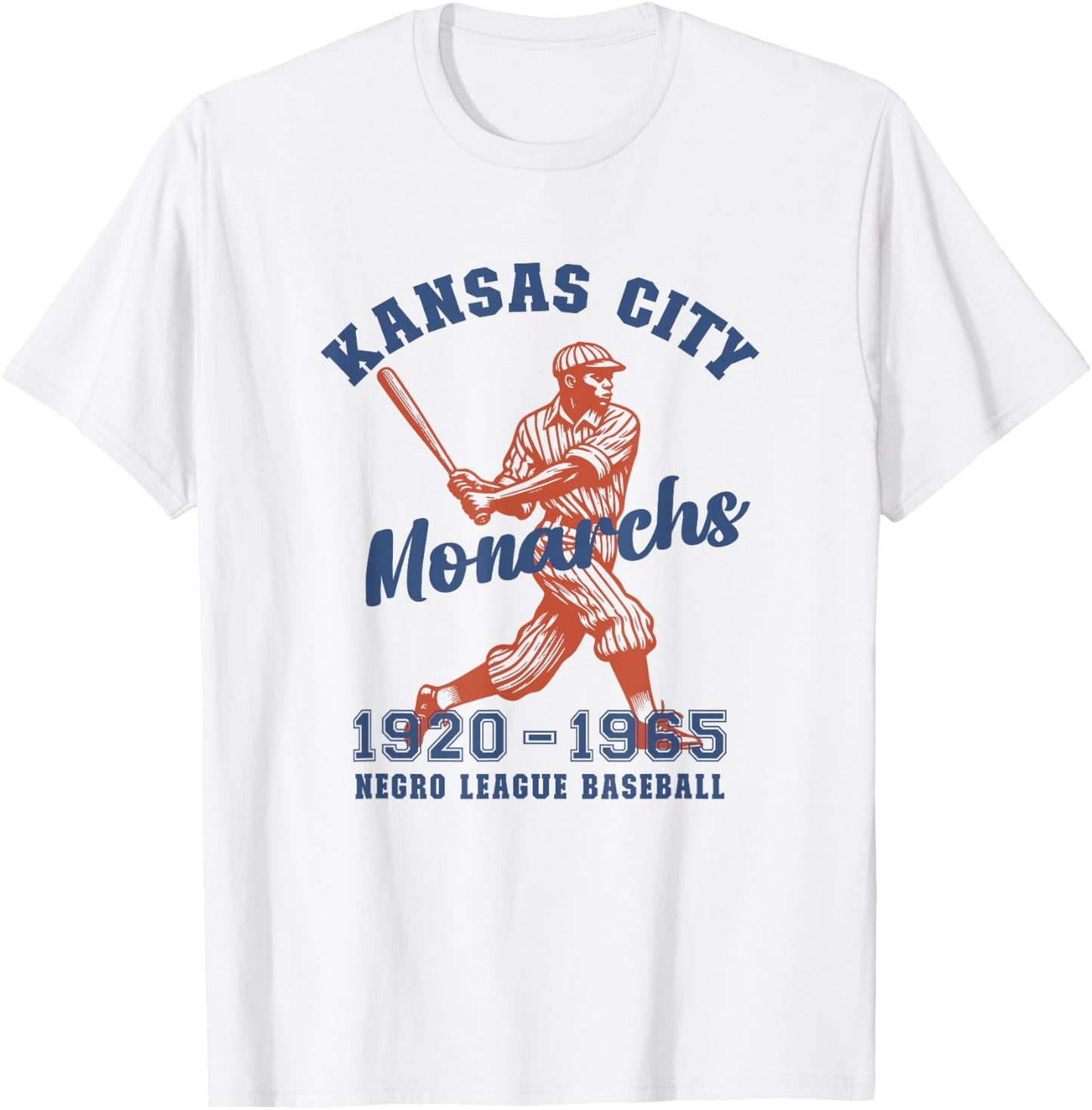 Kansas City Negro League Baseball Black History Month T-Shirt - T-Shirt | White