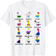 Cute Goose Geese LGBTQ Pride Month Rainbow Flag Proud Ally T-Shirt - T-Shirt | White