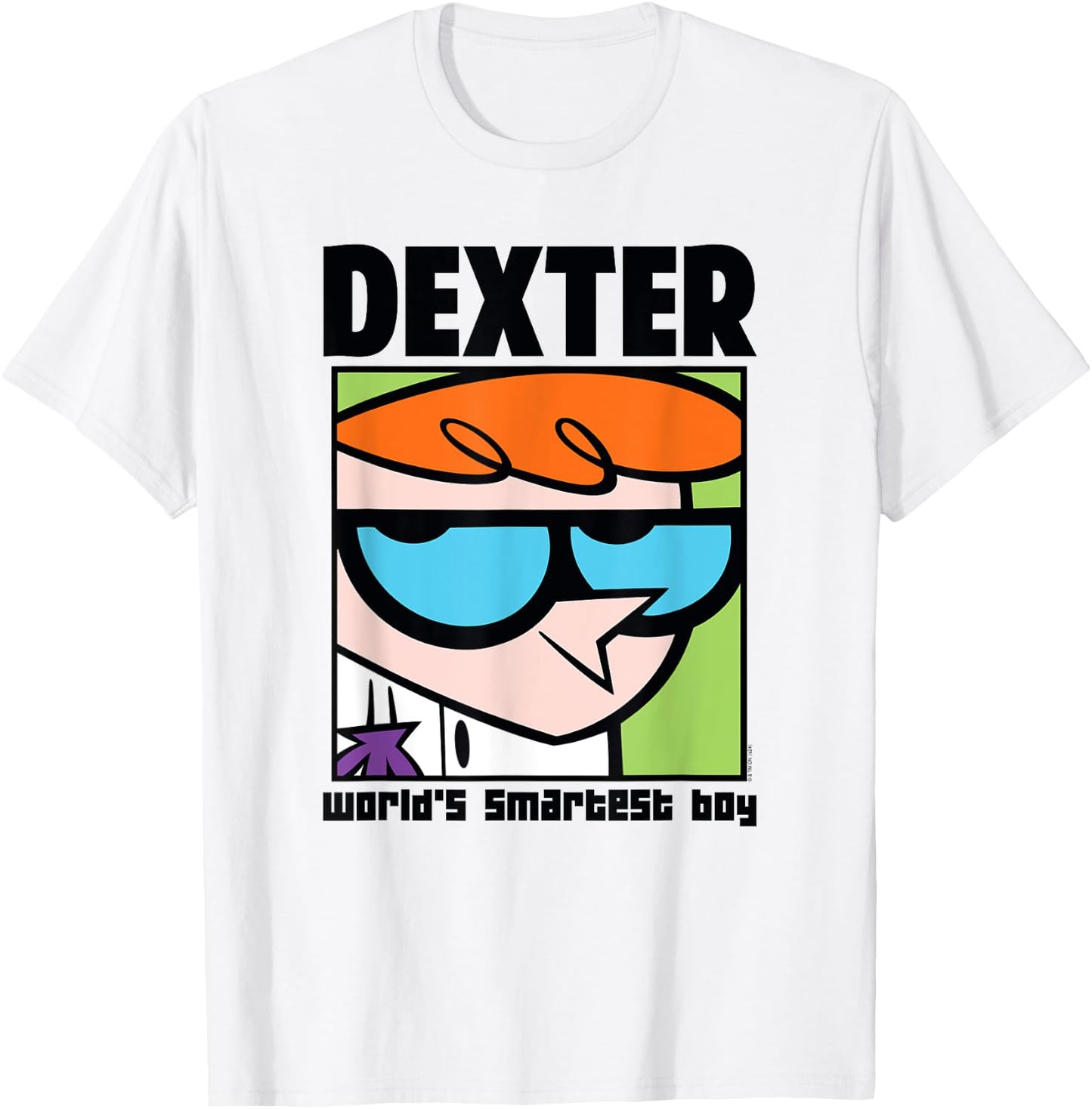 Dexter's Laboratory World's Smartest Boy Cartoon T-Shirt - T-Shirt | White