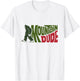 Mountain Dude Funny Bigfoot Sasquatch Hiking Gift T-Shirt - T-Shirt | White