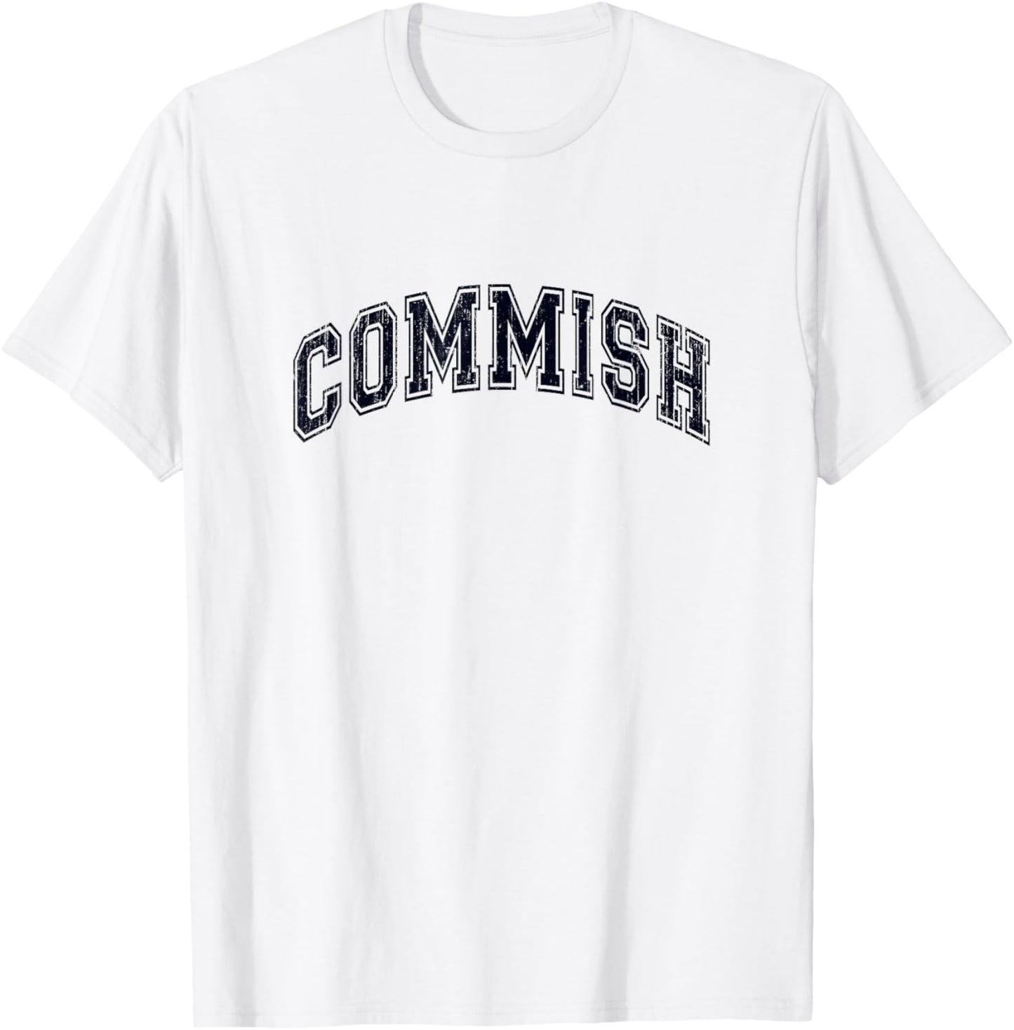Draft Day COMMISH University Fantasy Football Commissioner T-Shirt - T-Shirt | White
