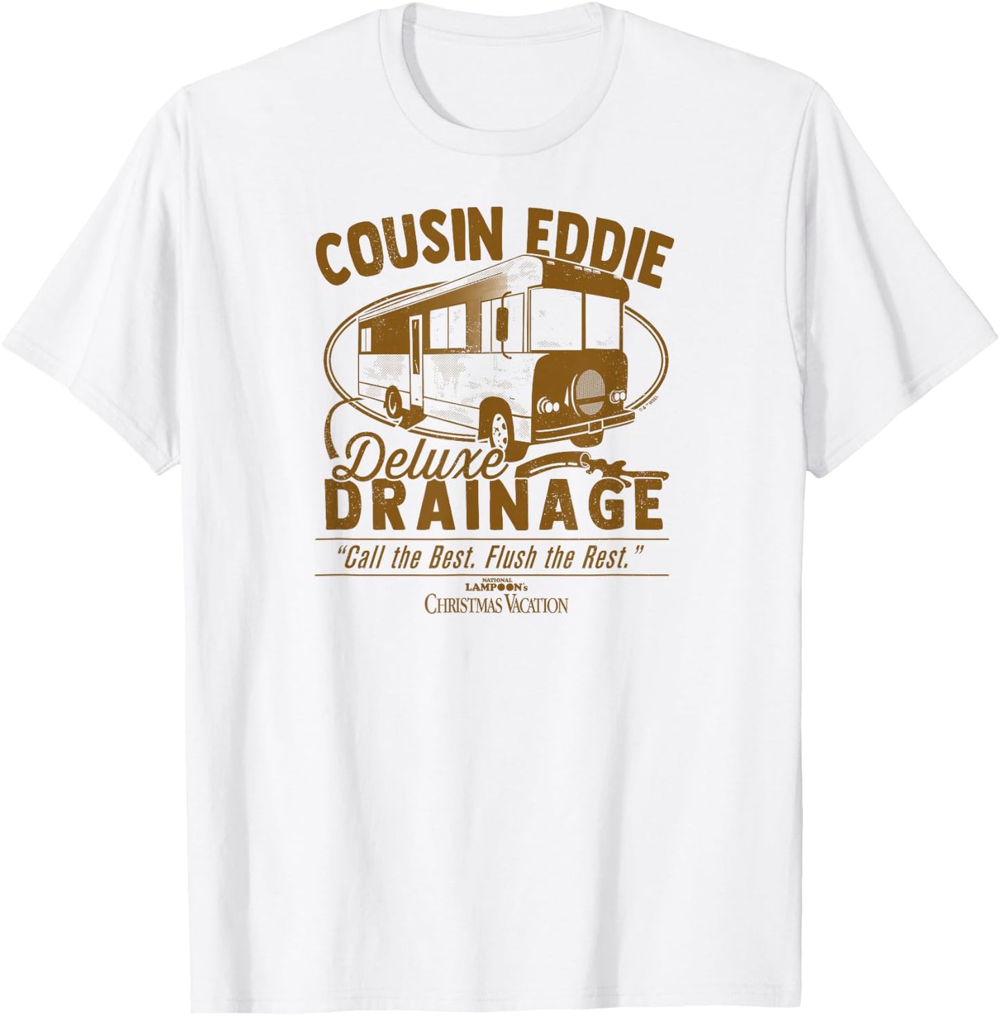 National Lampoon's Christmas Vacation - Cousin Eddie RV T-Shirt - T-Shirt | White